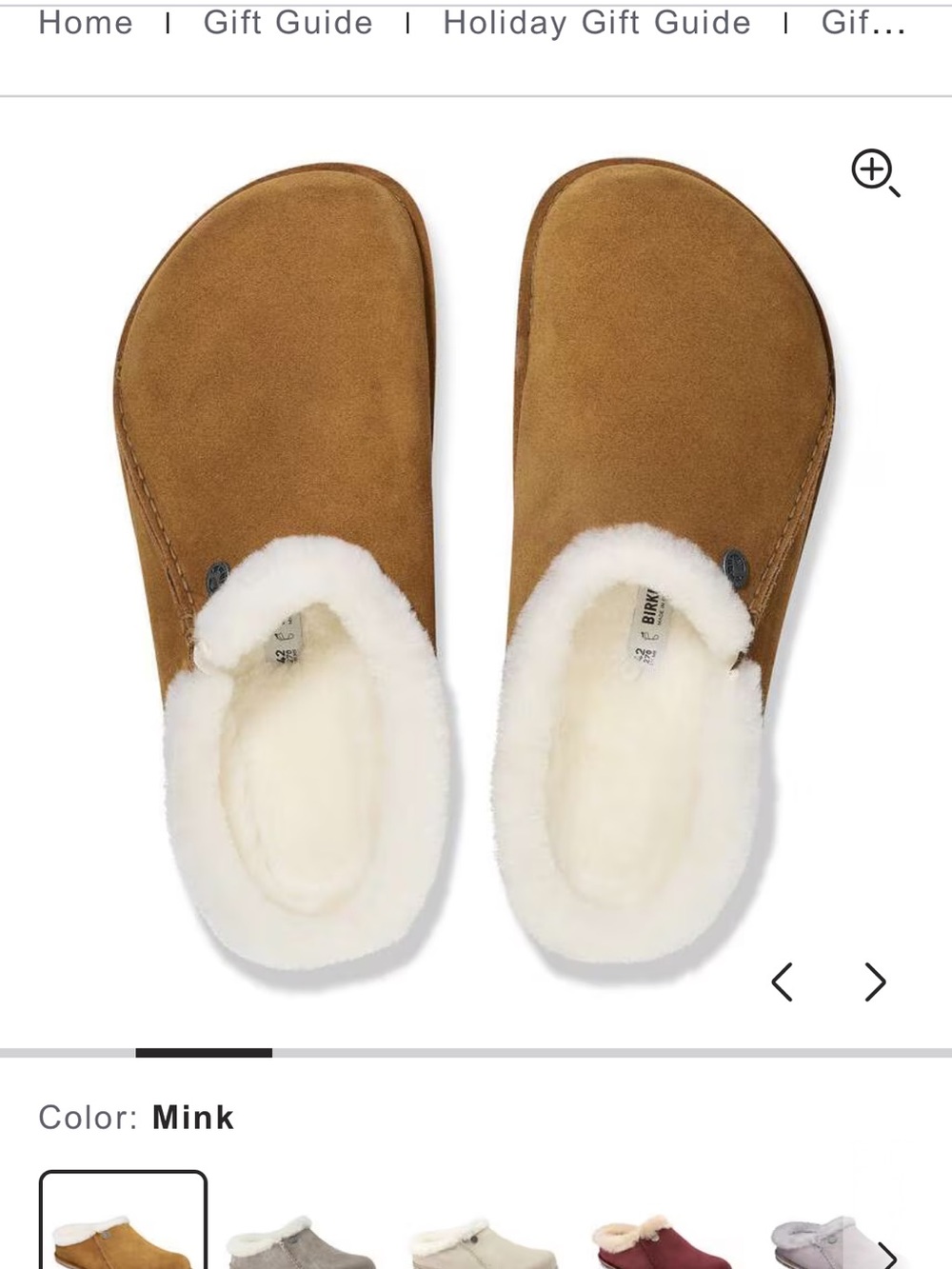 Birkenstock Zermatt Premium (Mink) - size 41